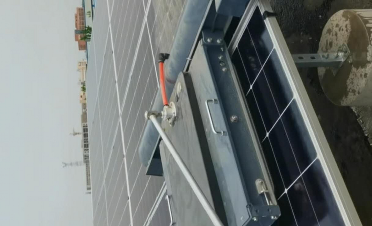Robotic panel cleaning system
